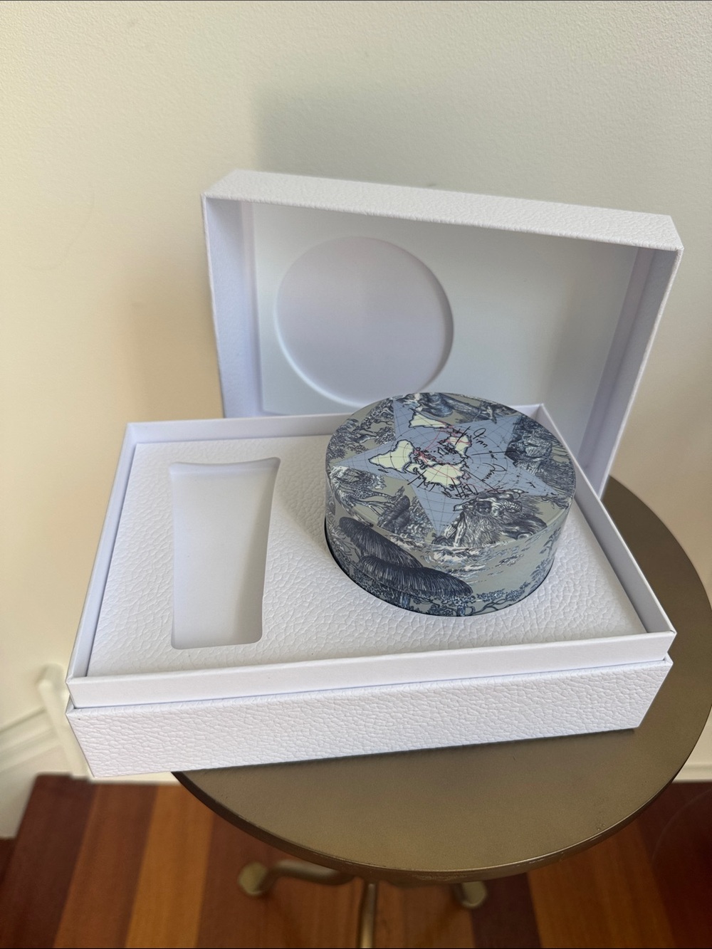 Dior Beauty  Blue and White around the word box / Decorative Box /